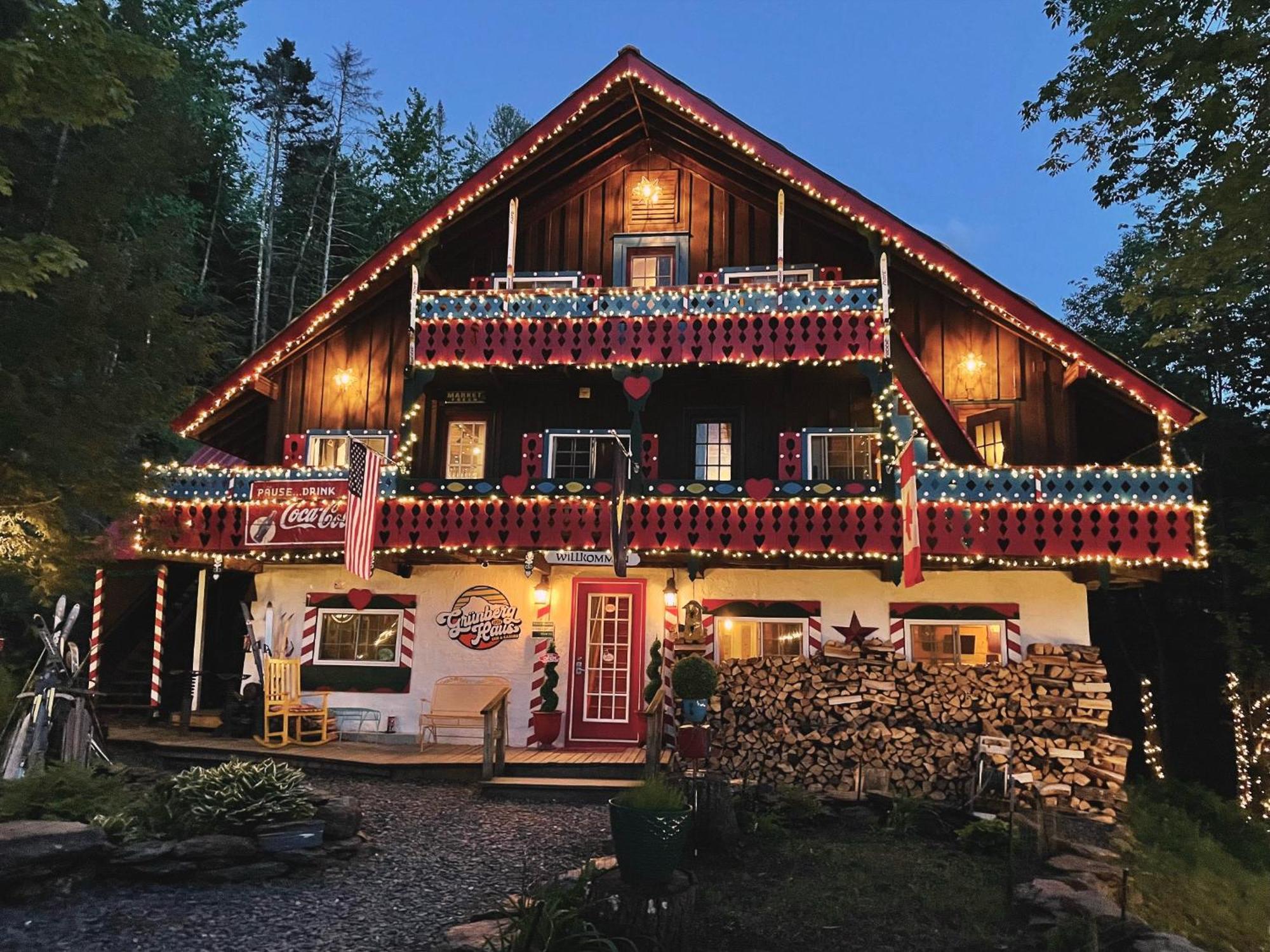 Grunberg Haus Inn & Cabins Waterbury Ngoại thất bức ảnh