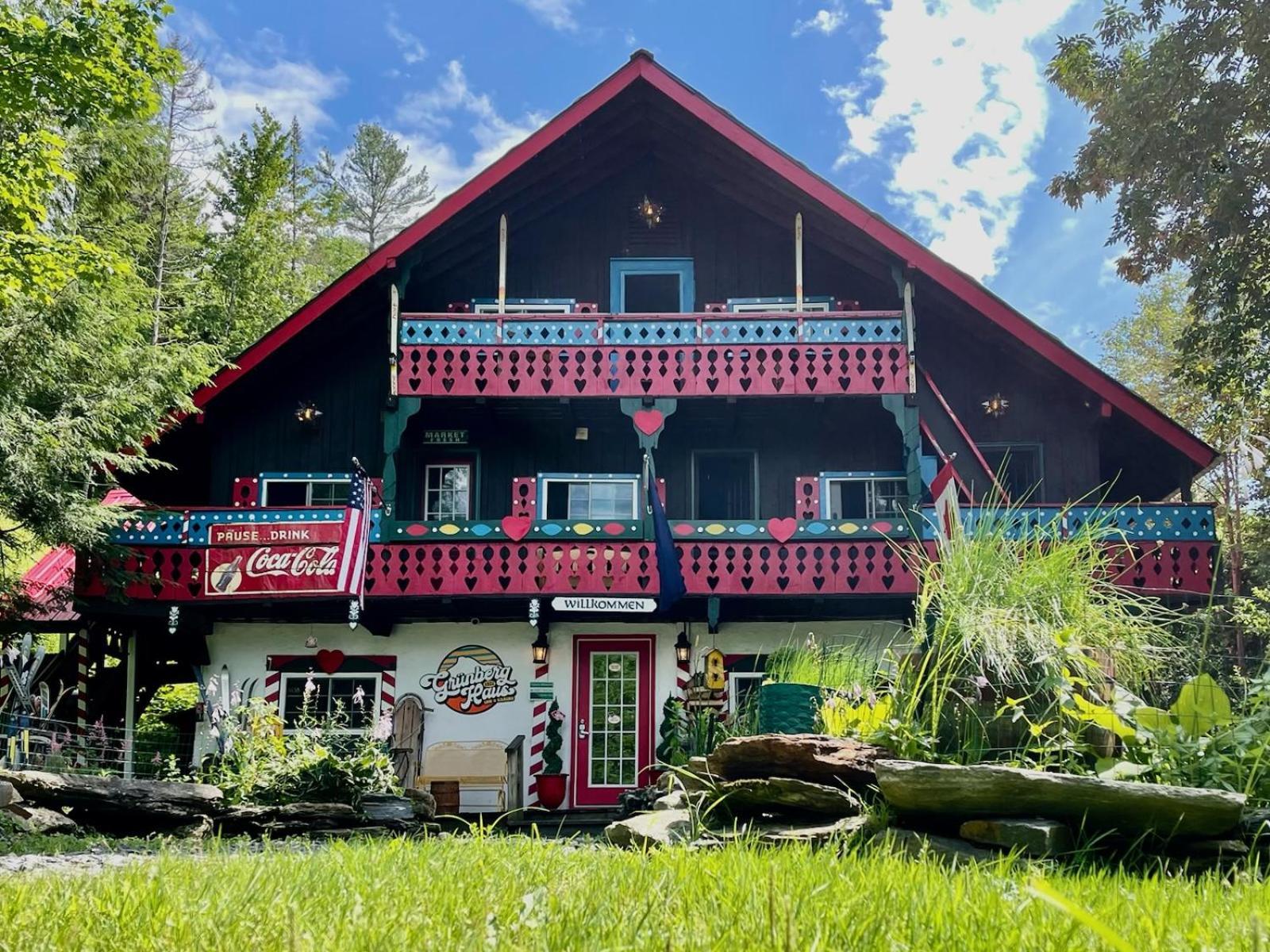 Grunberg Haus Inn & Cabins Waterbury Ngoại thất bức ảnh