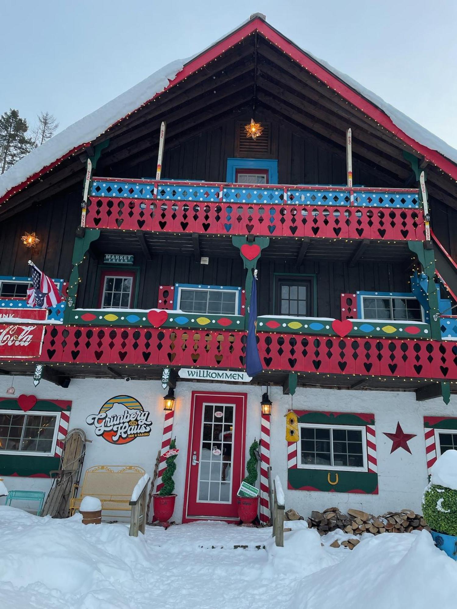 Grunberg Haus Inn & Cabins Waterbury Ngoại thất bức ảnh
